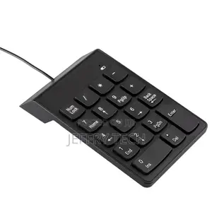 USB Numeric Keypad Number Keyboard Pad Wired Plam Size 18 Ke