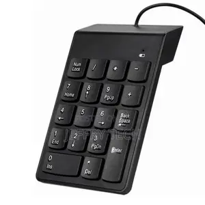 USB Numeric Keypad Number Keyboard Pad Wired Plam Size 18 Ke