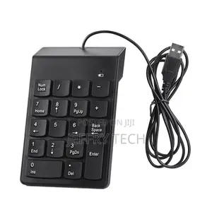 USB Numeric Keypad Number Keyboard Pad Wired Plam Size 18 Ke