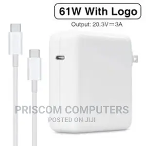 Apple 61W USB-C Power Adapter, Macbook Type C, USB-C Charger