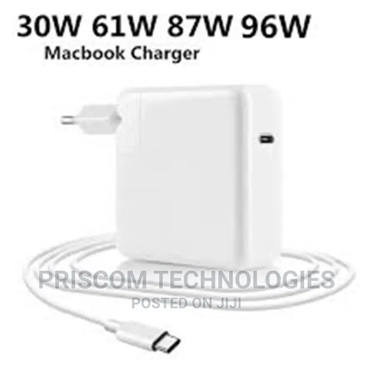 Macbook Type C Power Adapters, USB‐C Adapter 30W, 61W, 87W