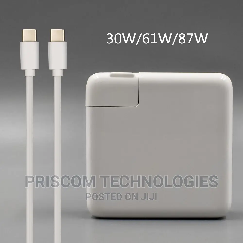 Macbook Type C Power Adapters, USB‐C Adapter 30W, 61W, 87W