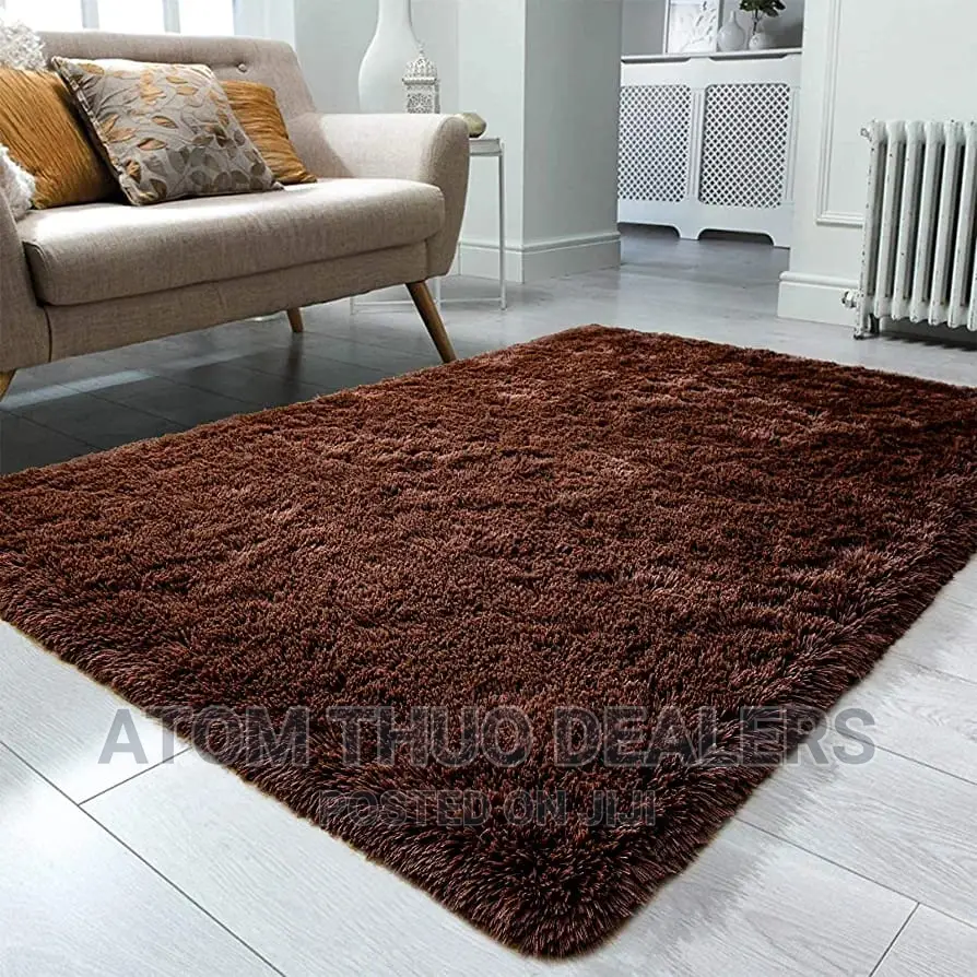 5*8 Fluffy Bronze Carpet