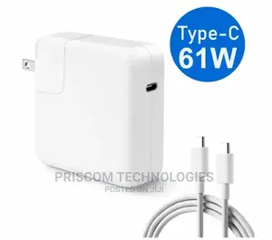 Macbook Charger 61W USB C With Power Adapter, Macbook Type C