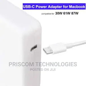 Macbook Type C Charger, USB-C Adapter for Macbook Pro Air