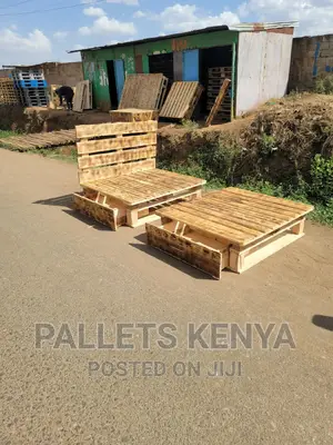 Pallet Bed- Blazed 4*6bed With Drawers. (B#Z)