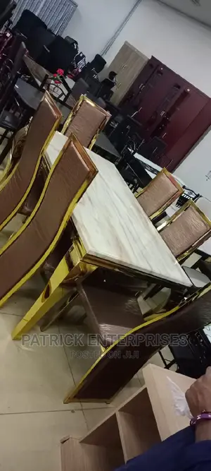 Imported Morden Marble Dinning Table 6 Seater