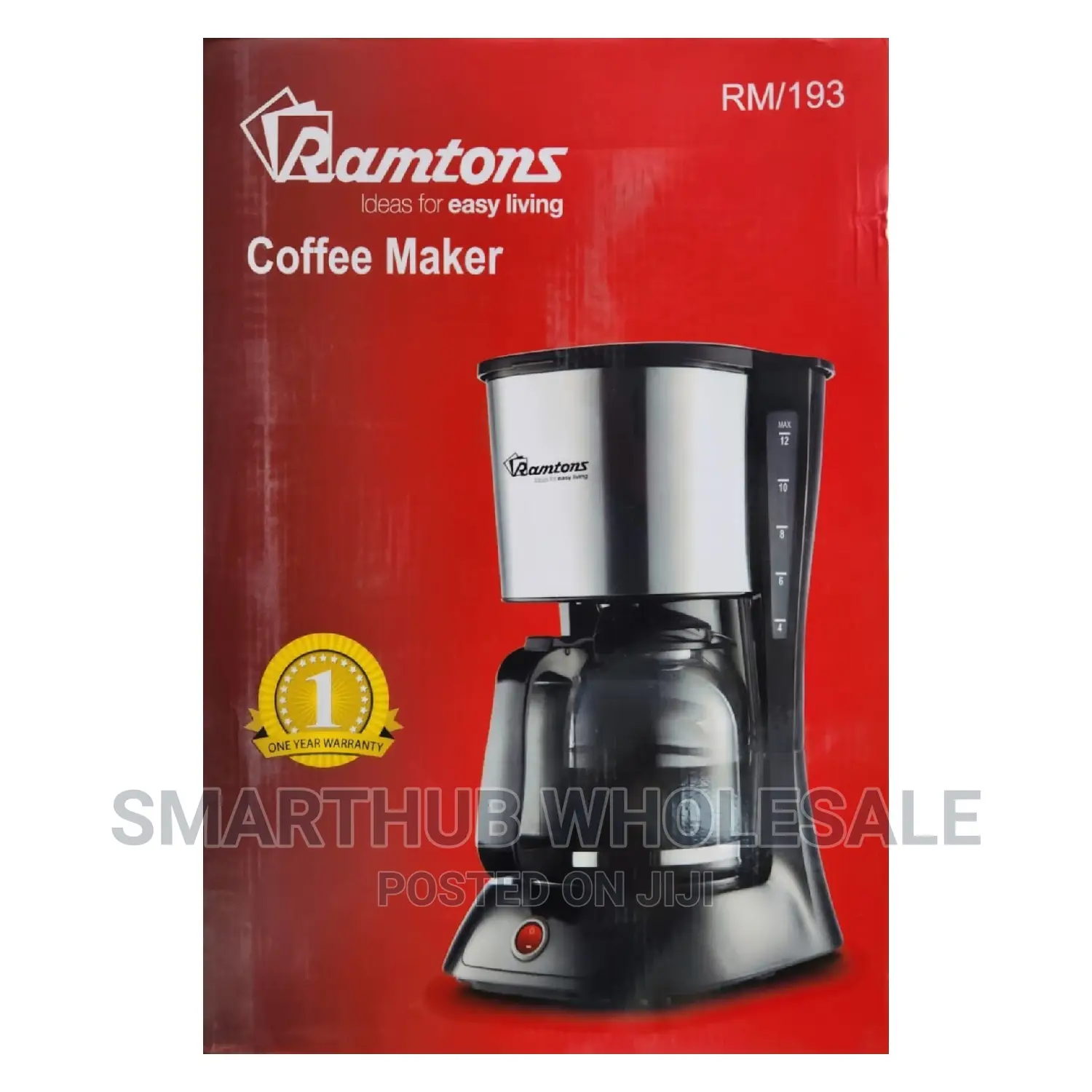 *Ramtons Coffee Maker RM193
