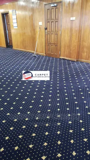 Vip Blue Wall to Wall Carpet