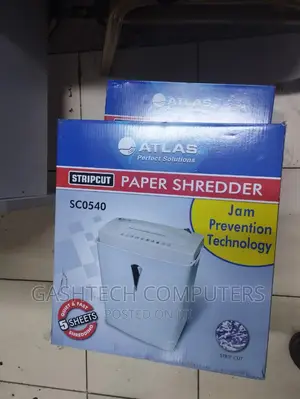 Atlas Sc0540 Shredder Atlas 5 Sheets Paper Shredder Sc0540