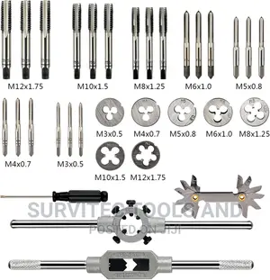 32 Piece Tap and Die Set