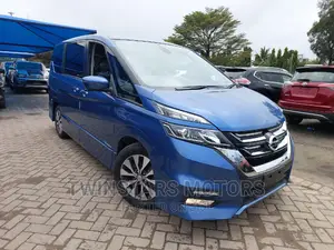 Blue 2017 Nissan Serena: Comfortable & Stylish MPV