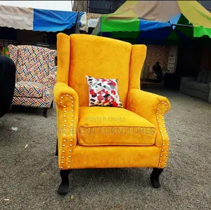 Yellow Wing Chair