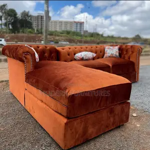 6 Seater Chesterfield Sofa