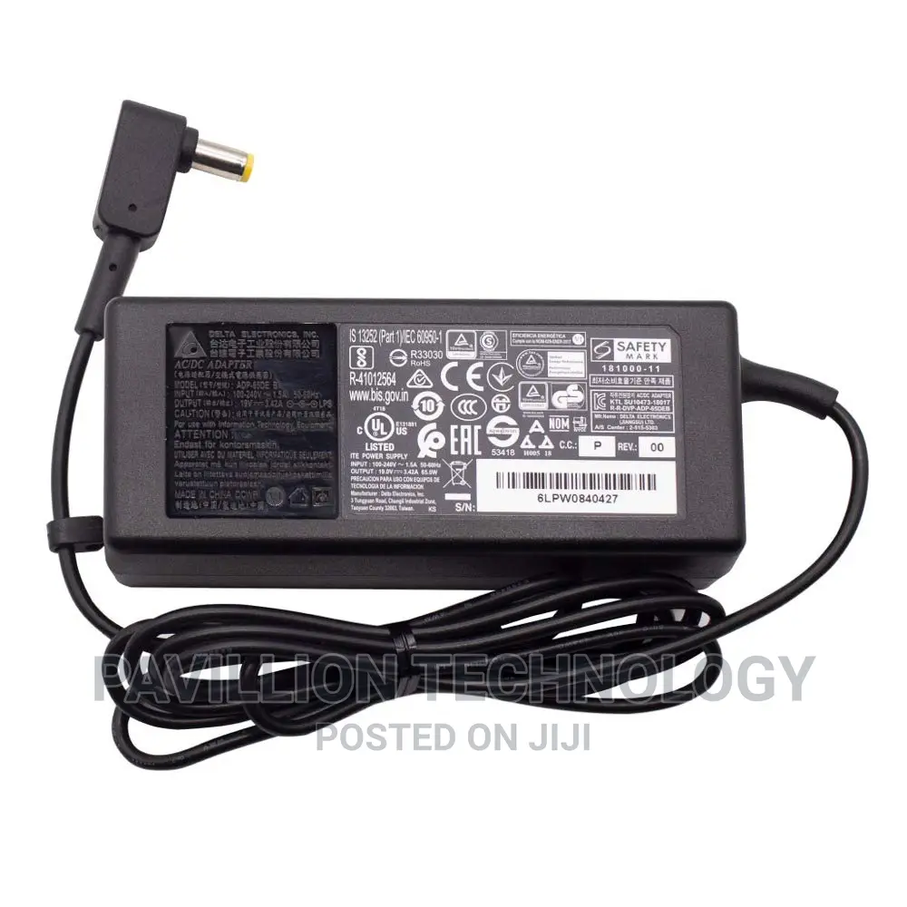 Acer Charger 19v by 3.42