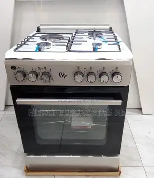 BJS I-6011t-Black 60x60 3-Gas+1 Hot Plate With Turbo-Fan