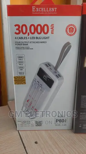 Portable 30000mah Portable Powerbank.