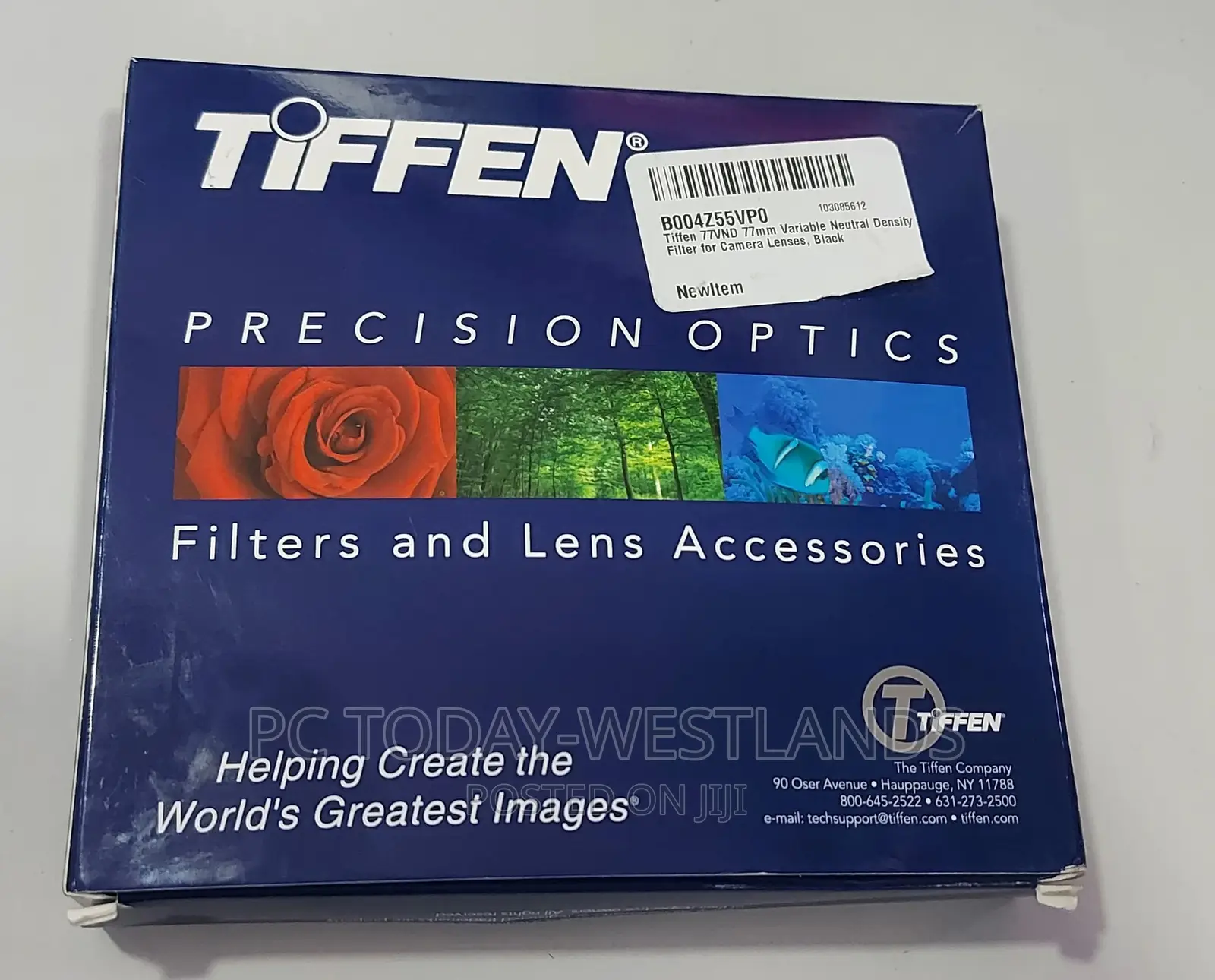 Tiffen 77VND 77mm Variable Neutral Density Filter for Camera