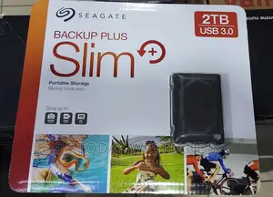 Seagate Backup Plus Slim 2TB External Hard Drive Portable HD