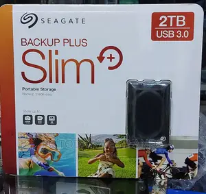 Seagate Backup Plus Slim 2TB External Hard Drive Portable HD