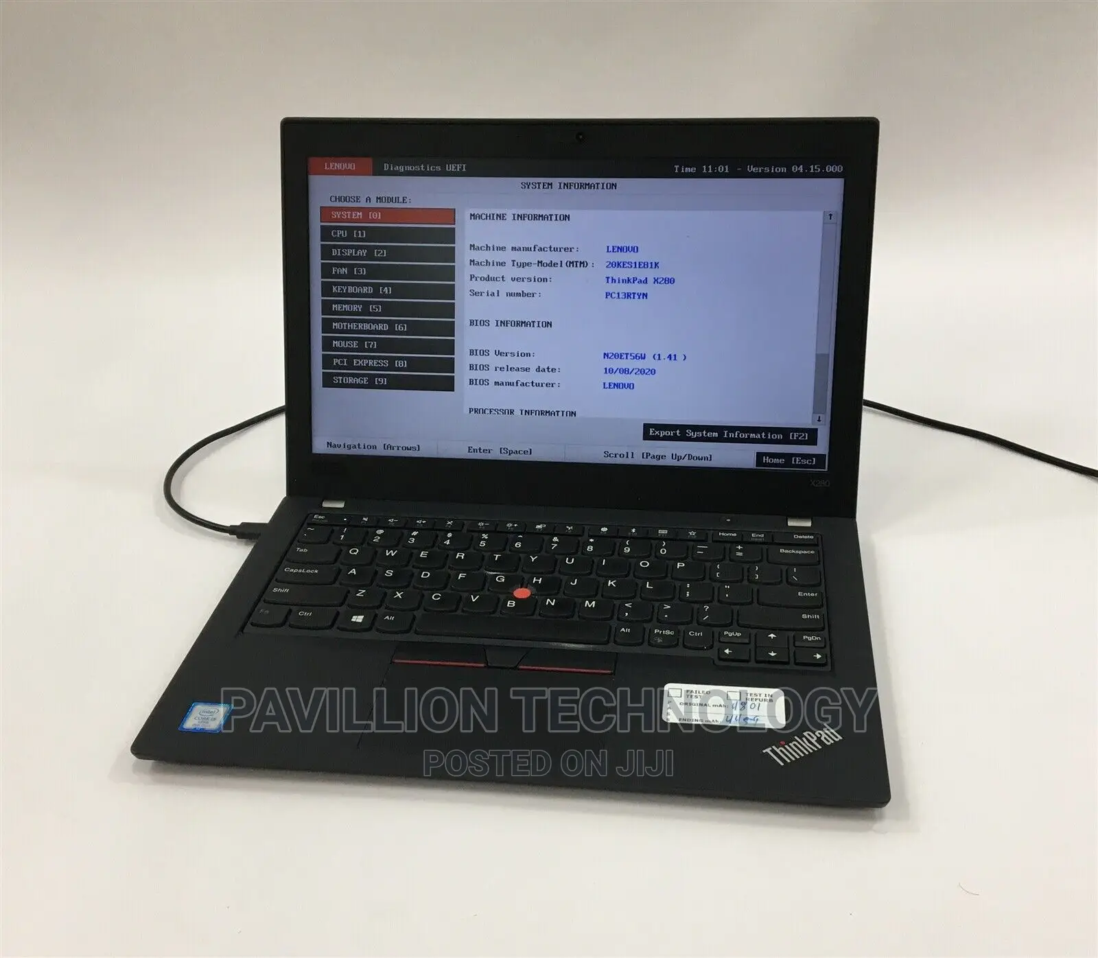 Laptop Lenovo ThinkPad X280 8GB Intel Core I5 SSD 256GB