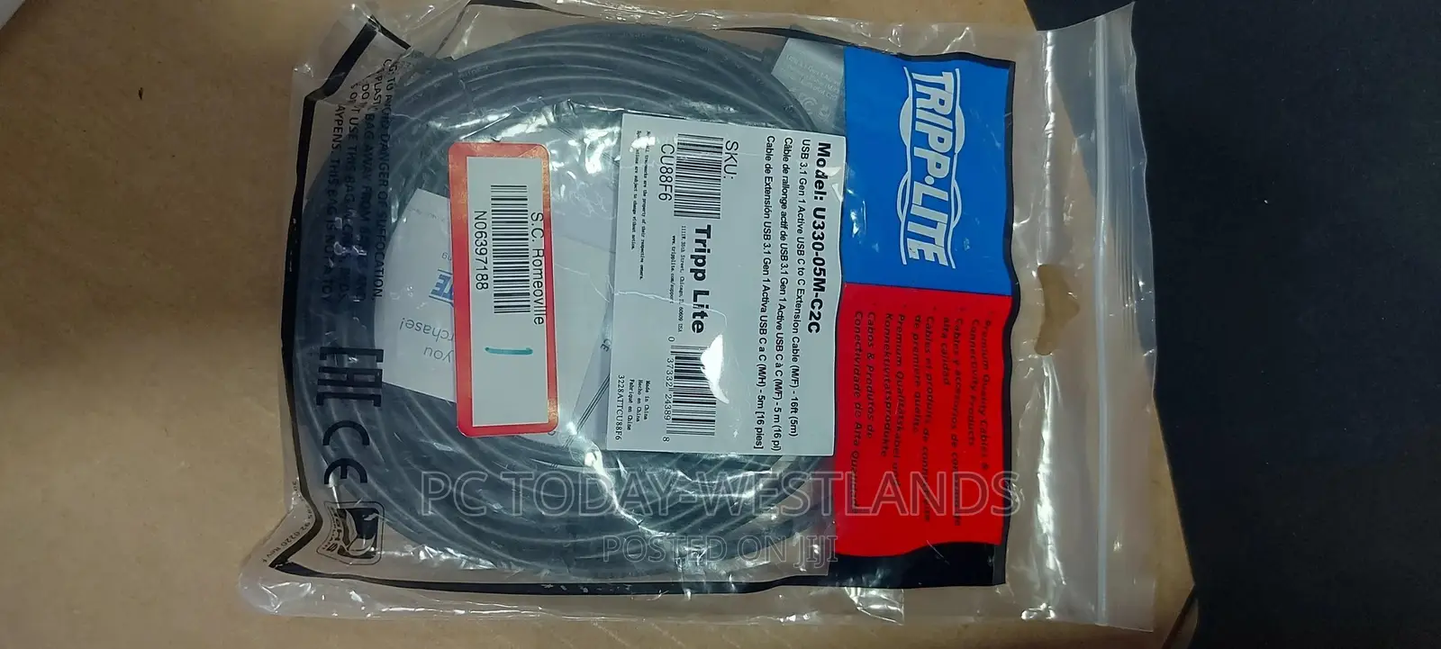 Tripp Lite USB C Active Extension Cable USB C to USB C USB 3