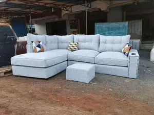 6 Seater L Shape and Cup Holder