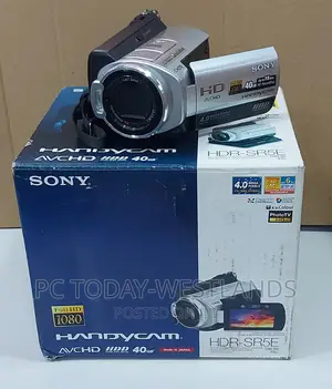 Sony 'Pal' HDR-Sr5 Avc Hd 40gb Hard-Disc Handycam Camcorder 65mins Bat