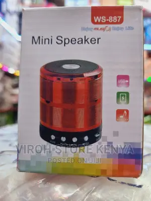 Mini Speaker Round BT Speaker Pocket Size Speaker With Fm