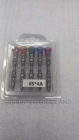 5pc Magnetic Screwdriver Bits