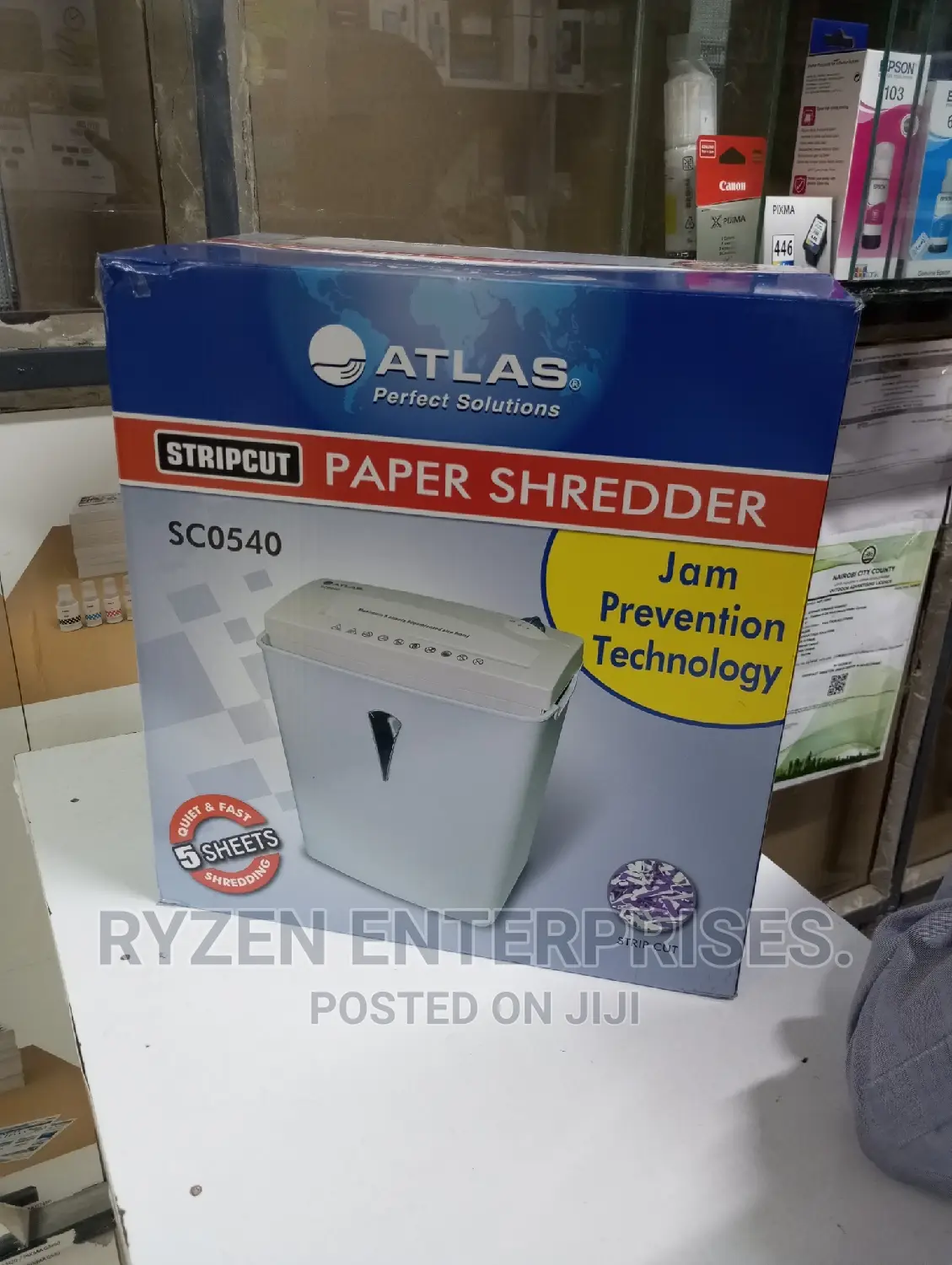 Atlas 5sheets Shredder.
