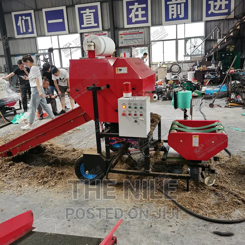 Silage Baler Feed Packaging Unit Combined Forage Silage Bale