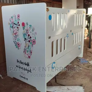 Morden Wooden Baby Cot 4 By 2 Fitts