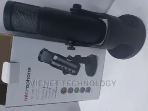 360° High Quality RGB Lighting Podcast Desktop Microphone