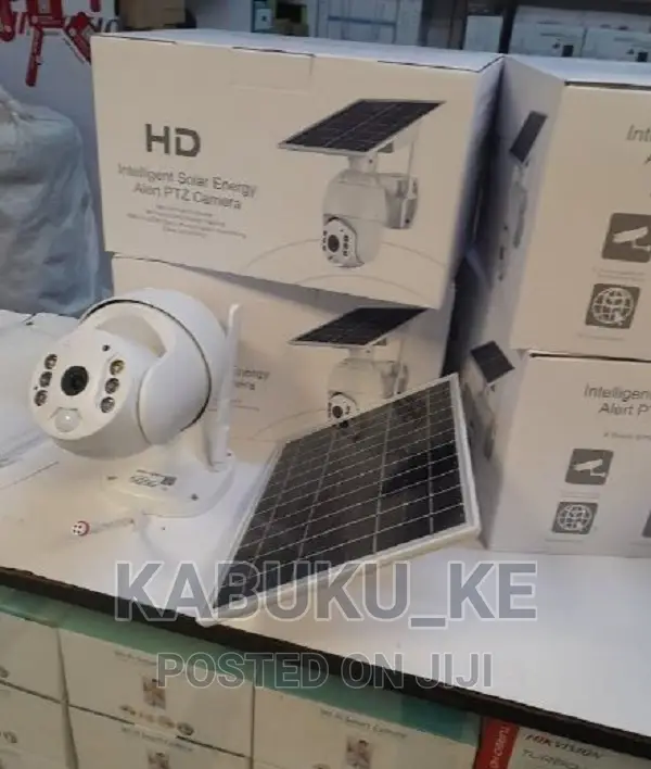 4G SIM Card Solar Powered CCTV Camera PTZ