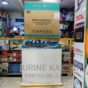 Hisense WSB141 14kg Twin Tub Washing Machine, White