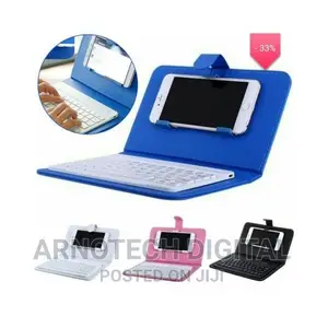 Universal Wireless Bluetooth Keyboard Flip Case Cover With