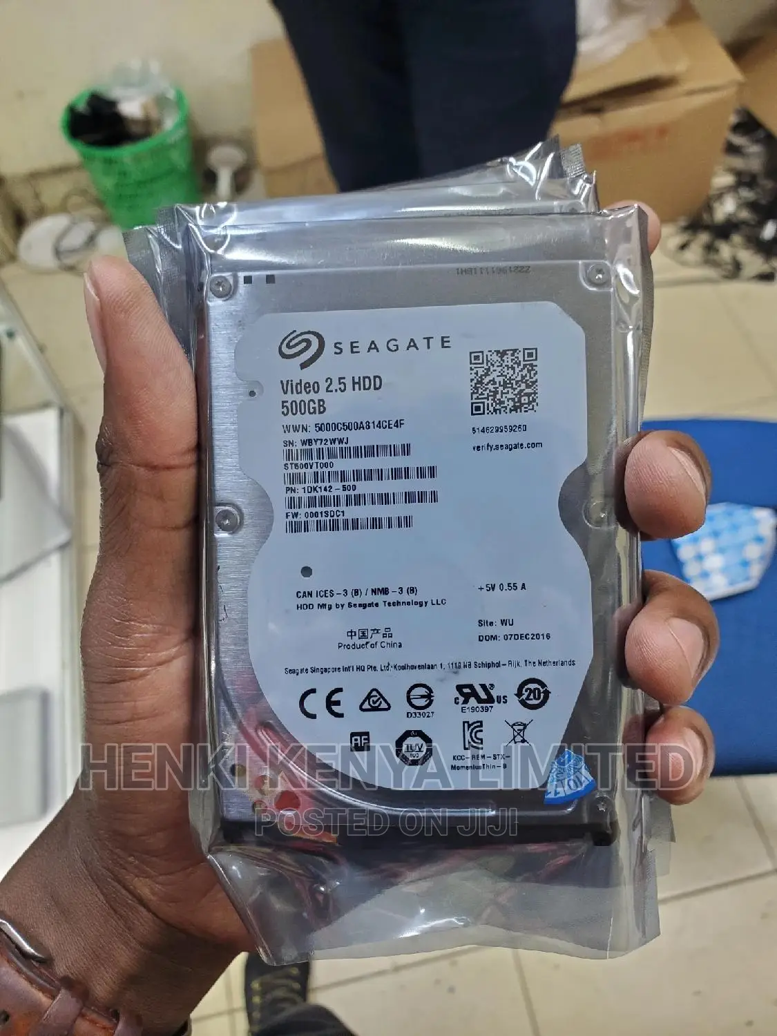 Sealed Brand New 500gb Hard Disk for Laptop