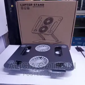 Laptop Stand With Fan Aluminum