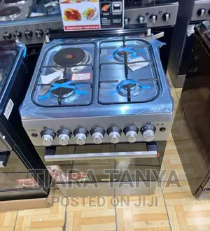 Mika Standing Cooker 3G + 1E Electric Oven Mst60pu31h1/Hc