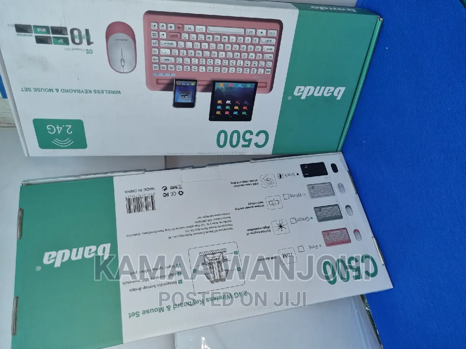Wireless Keyboard Mouse Set