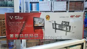 Universal Movable TV Wall Mount for 40"-80".Double Arm.