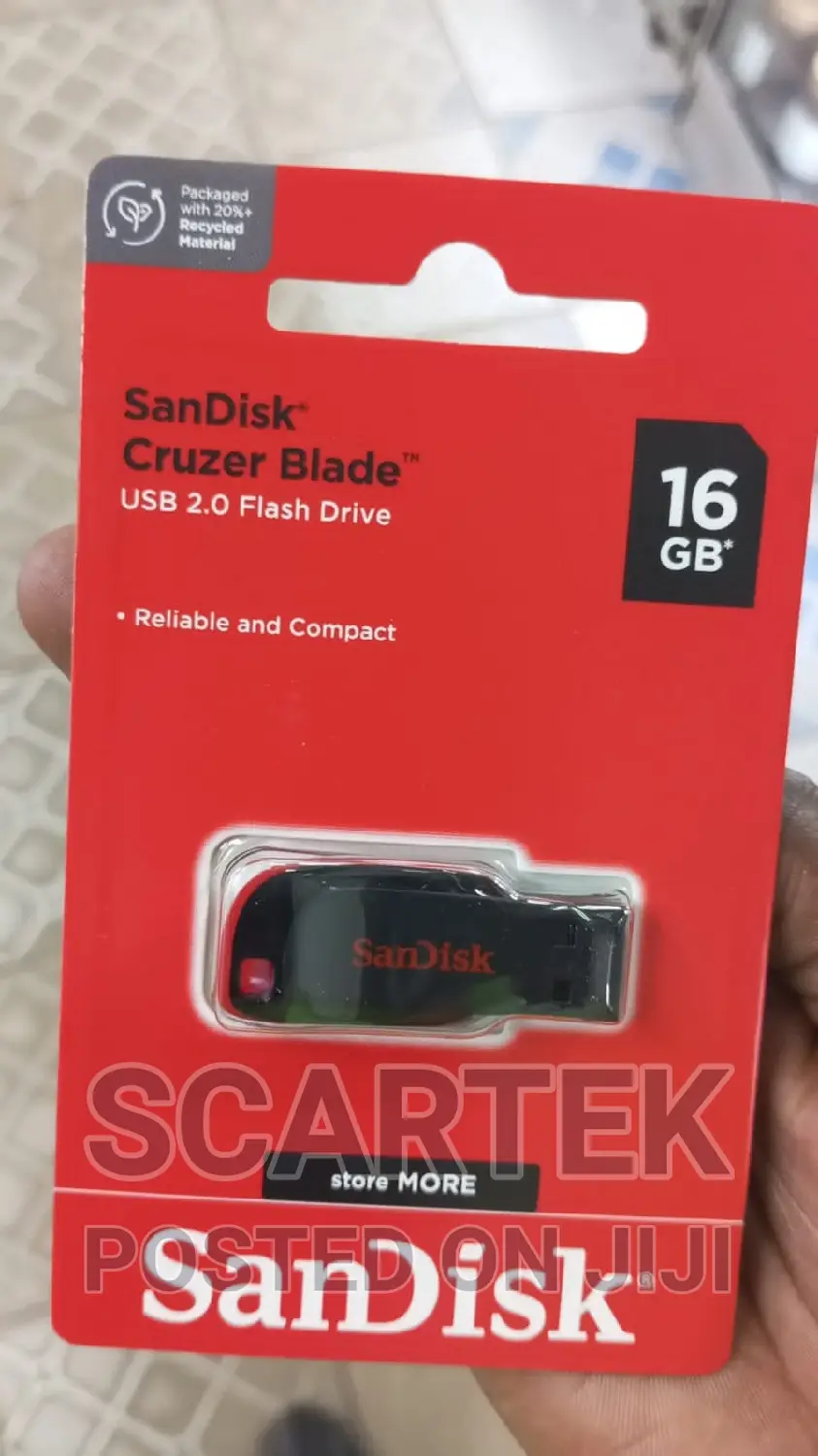 Sandisk Cruzer Blade Usb 2.0 16gb Flash Drive