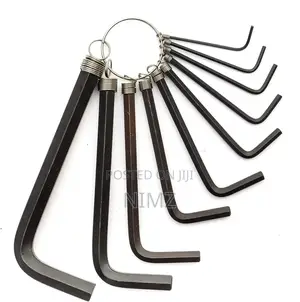 Tolsen 10pcs Hex Key Set on Ring