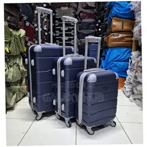 Suitcase, 3 In 1 Luxurious Fibre Suitcase