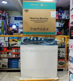 Washing Machine//Hisense Twin Tub 14kg Washing Machine