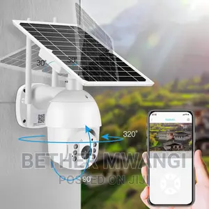 Smart 4G Solar Powered CCTV With Gsm( Sim Card)