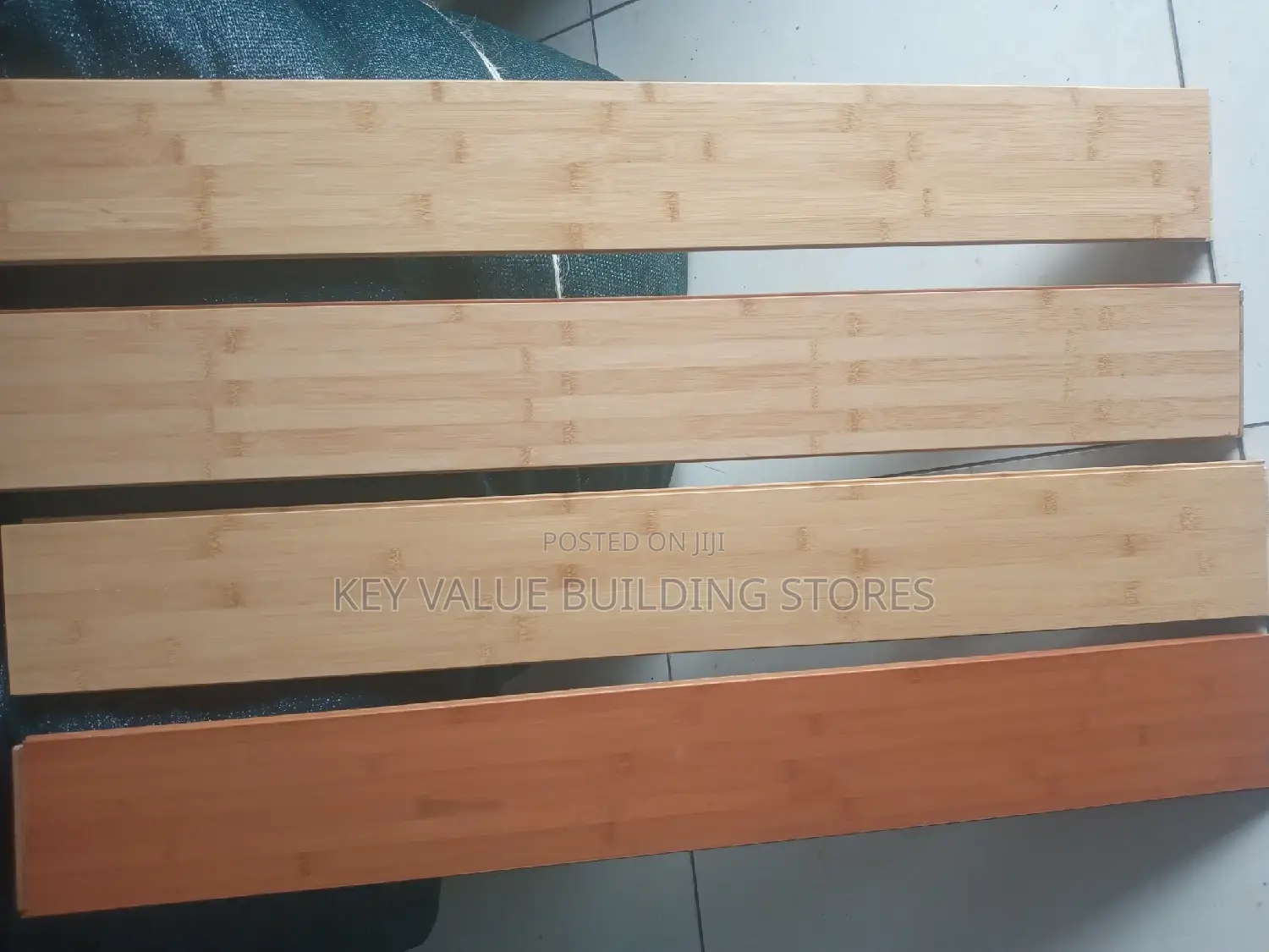 Interlocking Solid Bamboo Flooring