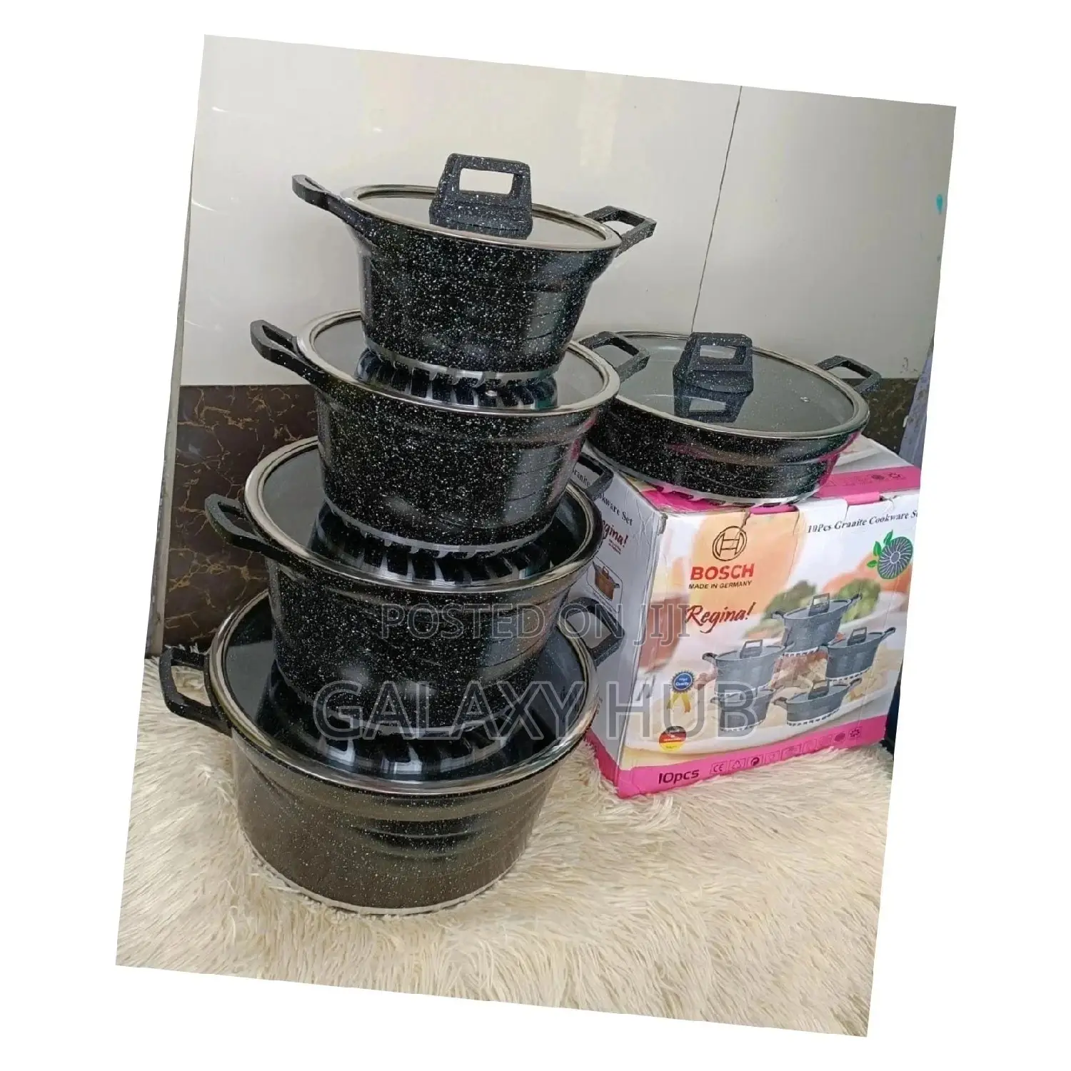 10 PCS Bosch Original Cookware Sets