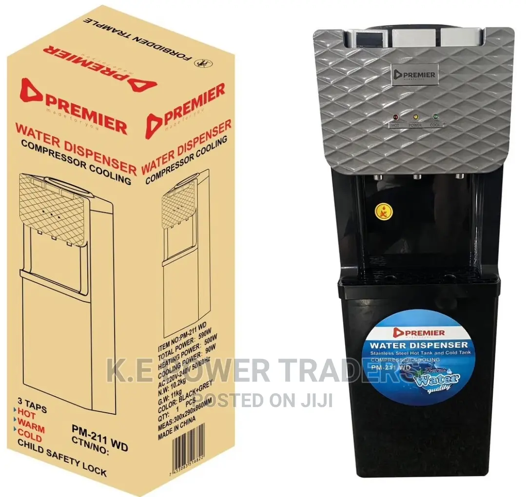 Compressor Hot, Cold and Normal Water Dispenser
